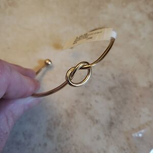 2 open knot bracelets new